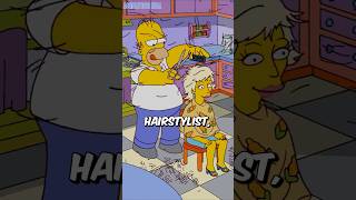 What Happens When Homer Becomes A Hairdresser thesimpsons [upl. by Musser]