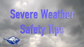 Severe Weather Safety Tips [upl. by Mordecai]