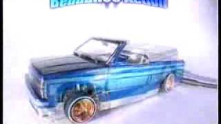 lowrider model truck beddancer Blue in da Face wwwjevriescom [upl. by Cointon697]