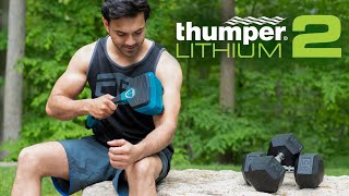 An introduction to Thumper Lithium2 Cordless Portable Handheld Massager  Unleash the Power [upl. by Aelam]