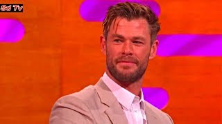 FULL Graham Norton Show 3152019 Chris Hemsworth Gloria Estefan David Tennant Michael Sheen [upl. by Kenward]