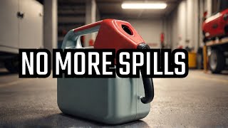 No spill gas can spout nozzle that spills less gas [upl. by Oiliruam427]