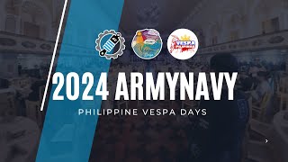 2024 ArmyNavy Philippine Vespa Days [upl. by Melvina794]