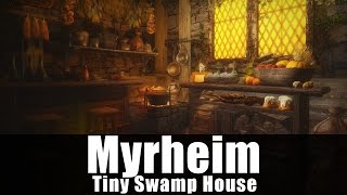 Skyrim Mods  Myrheim Tiny Swamp House 4kHD [upl. by Ojeitak]