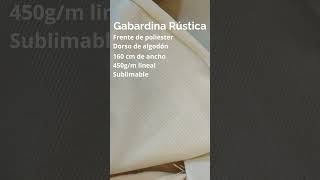 Gabardina rústica [upl. by Brennen]