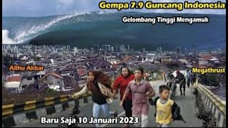 Baru Saja Terjadi Gempa 79 SR Hantam Maluku Hari Ini Gempa Maluku 2023 [upl. by Romain]