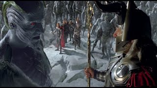 Thor Vs Frost Giants  Odin comes to rescue Thor  Short Clip from movie THOR [upl. by Letha]