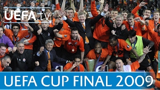 2009 UEFA Cup final highlights  ShakhtarWerder Bremen [upl. by Oeramed]