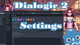 Dialogic 2  Setings  Godot 4 [upl. by Steady]