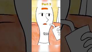 Can an eraser bridge the gap🤔Patr 2😑animation cartoon shorts [upl. by Adahs]