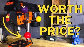 Level Up Your Woodworking Honest Review of the WEN 4280T Benchtop Drill Press [upl. by Placida760]