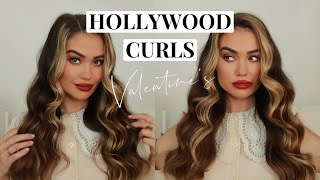 BOUNCY HOLLYWOOD CURLS TUTORIAL  Revamp Progloss Hollywood Curl [upl. by Odraude]