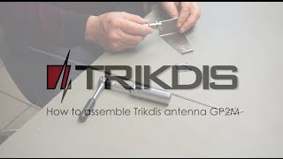 How to assemble Trikdis antenna GP2M [upl. by Ninazan]