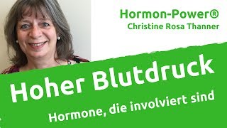 Hoher Blutdruck Bluthochdruck Hypertonie hormonell bedingte Ursachen [upl. by Pasquale]