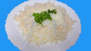 HOW TO COOK PERFECT WHITE RICEPISHORI RICE RECIPE [upl. by Aihsa]