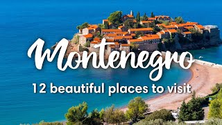 MONTENEGRO TRAVEL 2023  12 Beautiful Places To Visit In Montenegro  Itinerary options [upl. by Trebliw]