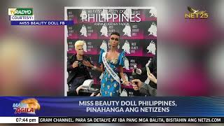 Miss Beauty Doll Philippines pinahanga ang netizens [upl. by Meyer]