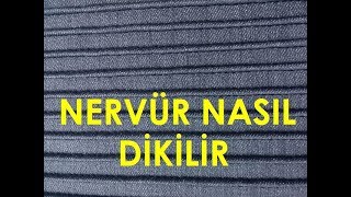 Nervür dikişi nedir Nervür Nasıl yapılır [upl. by Moser]