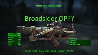 FALLOUT 4 Broadsider OP Survival Difficulty Kill Complilation [upl. by Nahij643]