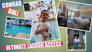 Conrad Bali Ultimate Lagoon Access [upl. by Bratton]