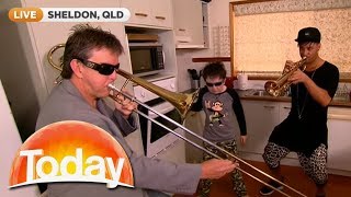 Timmy Trumpet joins Oven Boy for a TODAY Show jam  TODAY Show Australia [upl. by Cariotta]