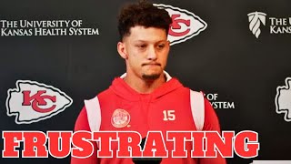 Patrick Mahomes Open Up After his and Travis Mansions were Burglarized during Press conference [upl. by Eneiluj414]