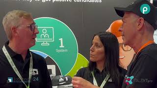 Im Interview mit Fabiano und Somayeh Maturi von der Jobtender24 GmbH auf der TalentPro in München [upl. by Ssur]