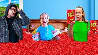 Girl Gets LIFETIME Supply Of TAKIS Best DAY EVER  DC’s Family [upl. by Niras991]