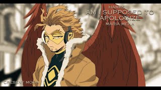 Hawks  Am I supposed to apologize  Maria Mena  HD Lyrics  PMV [upl. by Tnilc]