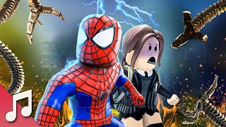 Roblox Song  Spider Man x Wednesday Movie ♪ Imagine Dragons  Radioactive Roblox Music Video [upl. by Anitan287]