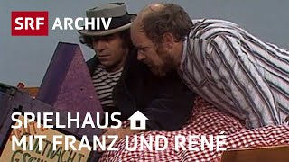 «Spielhaus» mit Franz und René 1978  Kindersendung Schweizer Fernsehen  SRF Archiv [upl. by Qooraf]