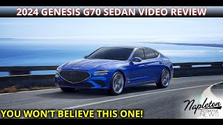 2024 Genesis G70 Napleton News Video Review [upl. by Giustina]