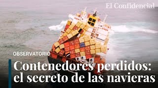 Megabarcos de transporte y el extraño mundo de los containers perdidos en alta mar [upl. by Ardnua]