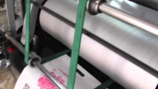 NTEX Non Woven Bag Printing Machine [upl. by Ecyrb]