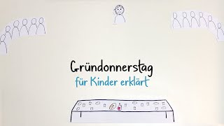 Gründonnerstag für Kinder erklärt [upl. by Ecnaiva78]