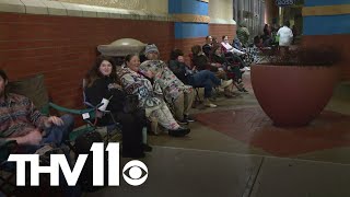 Crowds lining up for ALDI grand opening in Conway [upl. by Lavicrep]