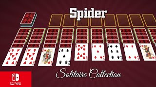 Spider Solitaire Collection Nintendo switch gameplay [upl. by Aloisius]