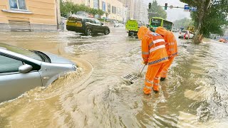 Flood Fixer How to Unclog and Clean Street Drains in No Time [upl. by Ade]