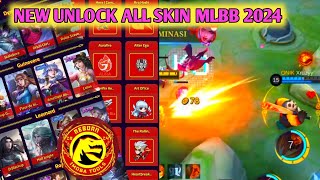 APK UNLOCK ALL SKIN MLBB TERBARU 2024 [upl. by Eliathas112]