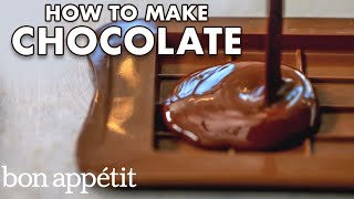 How to Make Your Own Chocolate  Bon Appétit [upl. by Hesther]