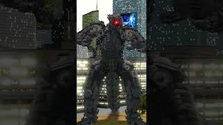 MechaGodzilla Vs Godzilla Ultima Roars godzilla shorts [upl. by Quincy]