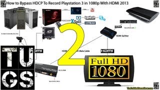 DVIAudio to HDMI Converter Unboxing How to Bypass HDCP Record Playstation 3 in 1080p HDMI Part 2 [upl. by Iaht]