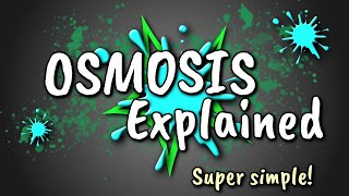 Osmosis Explained [upl. by Otir77]