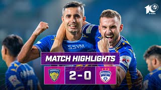 Match Highlights  Chennaiyin FC 20 Bengaluru FC  MW 10  ISL 202324 [upl. by Reddy330]