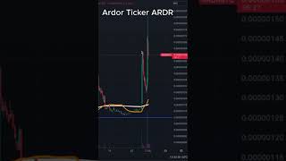 40 Pump for Ardor Crypto Coin Ticker ARDR [upl. by Tnecnivleahcim732]