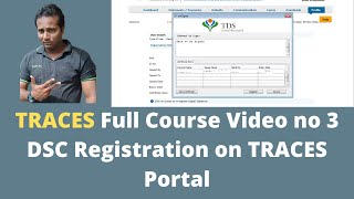 How to Register Digital Signature DSC on Traces and Setting of Internet Explorer emSigner error [upl. by Gunter435]