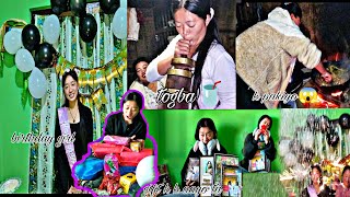 Birthday special video ll sister birthday celebration 🎉 ll🎁 gift k k aayo ta😱🎁🎉birthdaycelebration [upl. by Raddi884]