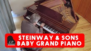 Steinway amp Sons Baby Grand Piano for Sale  Living Pianos Showcase [upl. by Hazeghi]