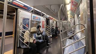 RAW AUDIO 7 Train quotAwkwafina is Nora from Queensquot R188 Subway Ride from Queens to Manhattan [upl. by Omissam]