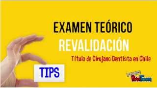 Examen Teórico Revalidación TIPS [upl. by Cirdet517]